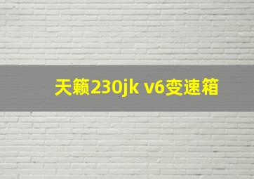 天籁230jk v6变速箱